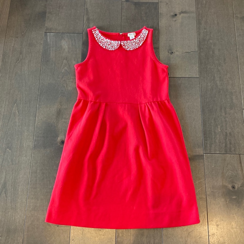 Crewcuts dress with embellished collar - worn once